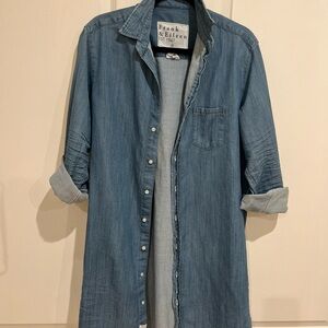Frank & Eileen Blue Denim Shirt
